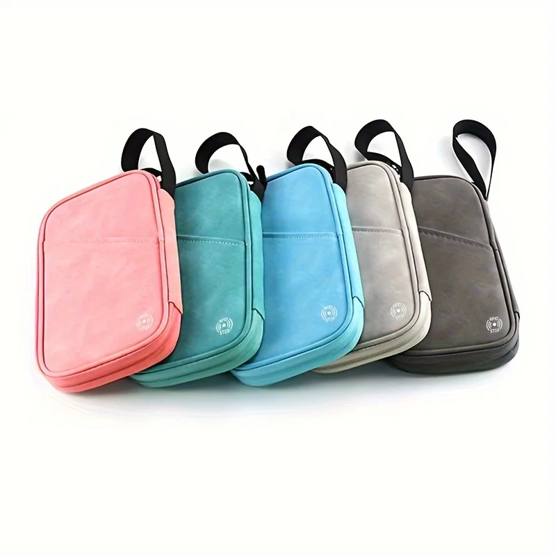 Portable Document Storage Card Holder, Travel Passport Case, RFID Multifunctional Passport Holder
Portable Document Storage Card Holder, Travel Passport Case, RFID Multifunctional Passport Holder