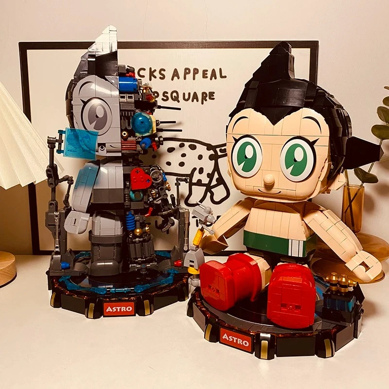 Astro Boy Building Block TetsuwanAtom Children's Assembly Toy Nostalgic Deformation Mecha Model Desktop Ornament Collection Gift
Astro Boy Building Block TetsuwanAtom Children's Assembly Toy Nostalgic Deformation Mecha Model Desktop Ornament Collection Gift