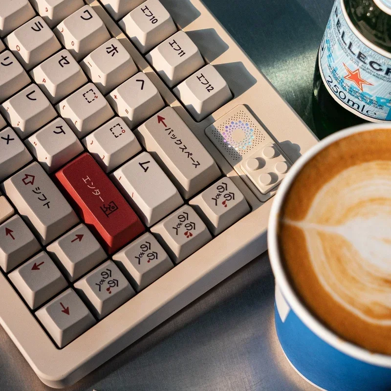 Колпачки для клавиш в стиле ретро на заказ, японский вишневый профиль, колпачки для клавиш из ПБТ, белые оригинальные колпачки для игр, механическая клавиатура Rainy75, подарок
Колпачки для клавиш в стиле ретро на заказ, японский вишневый профиль, колпачки для клавиш из ПБТ, белые оригинальные колпачки для игр, механическая клавиатура Rainy75, подарок