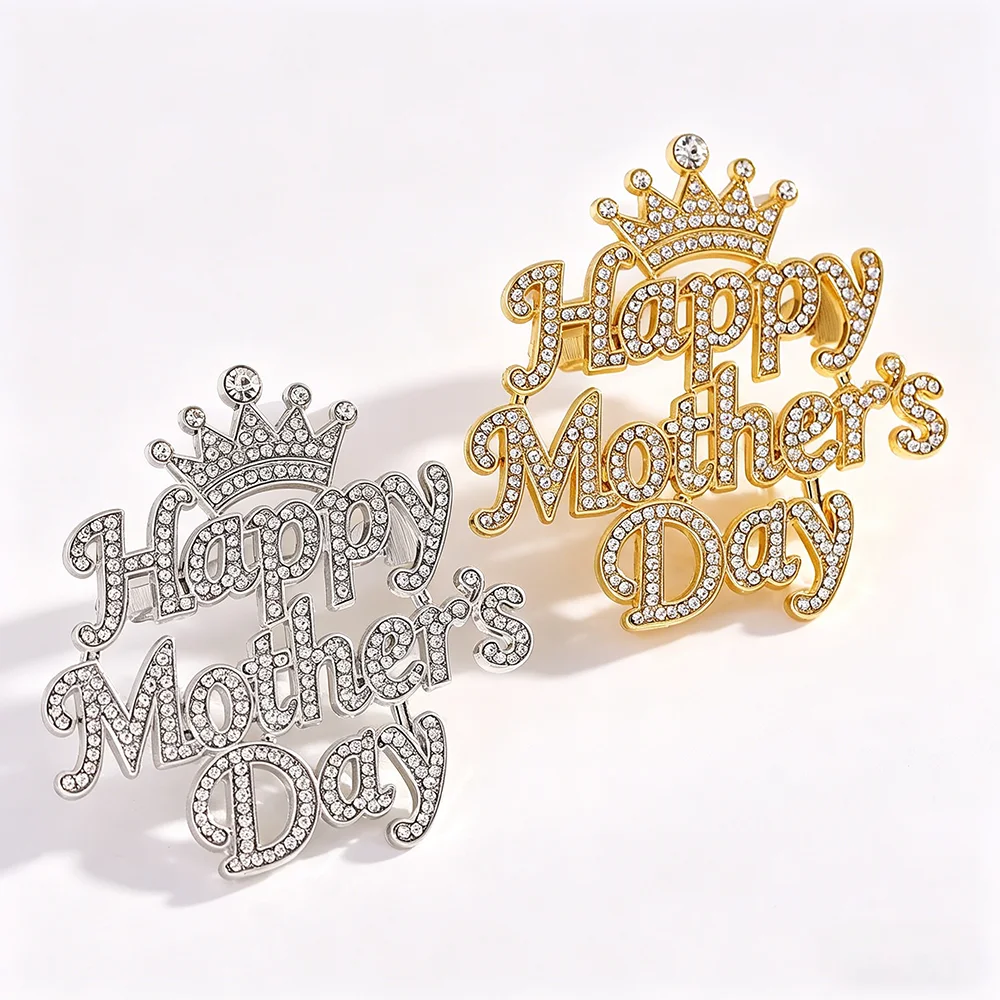 Fashionable Custom Monogram Diamond Brooches: Mother's Day, Graduation Season, Birthday Parties—Pins and Jewelry Accessories
Fashionable Custom Monogram Diamond Brooches: Mother's Day, Graduation Season, Birthday Parties—Pins and Jewelry Accessories