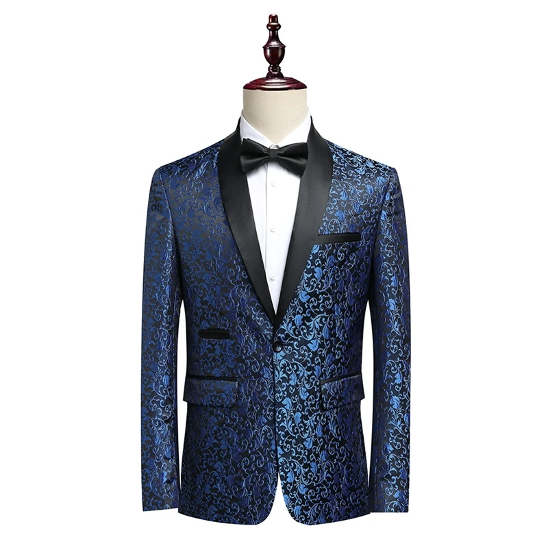 Men's Single reasted Slim Fit Embossed Blazer Wedding Host Tuxedo Stylist Suit for Groom & Influencer Formal Occasions M-XXXXXXL
Men's Single reasted Slim Fit Embossed Blazer Wedding Host Tuxedo Stylist Suit for Groom & Influencer Formal Occasions M-XXXXXXL
