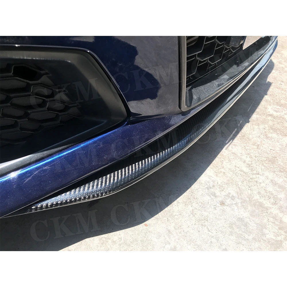 CKMUUER Dry Carbon Fiber Front Lip Spoiler Plate Bumper Cover Chin Shovel For Audi A4 Sline Sport S4 Sedan 4 Door 2018 2019
CKMUUER Dry Carbon Fiber Front Lip Spoiler Plate Bumper Cover Chin Shovel For Audi A4 Sline Sport S4 Sedan 4 Door 2018 2019