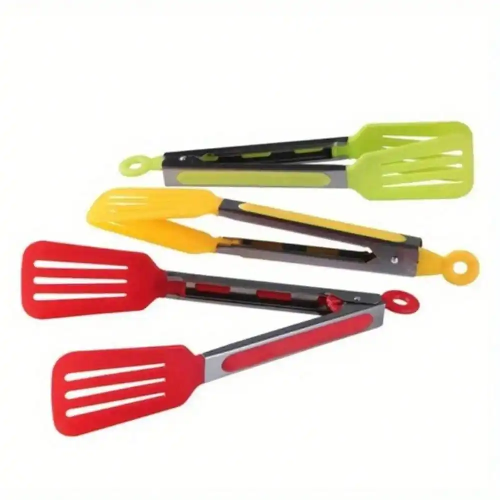 Silicone Kitchen Tongs For Grilling And Cooking - Non-Stick Stainless Steel Salad Clips, Food Safety, Grill Cooking Tools Accessories
Silicone Kitchen Tongs For Grilling And Cooking - Non-Stick Stainless Steel Salad Clips, Food Safety, Grill Cooking Tools Accessories