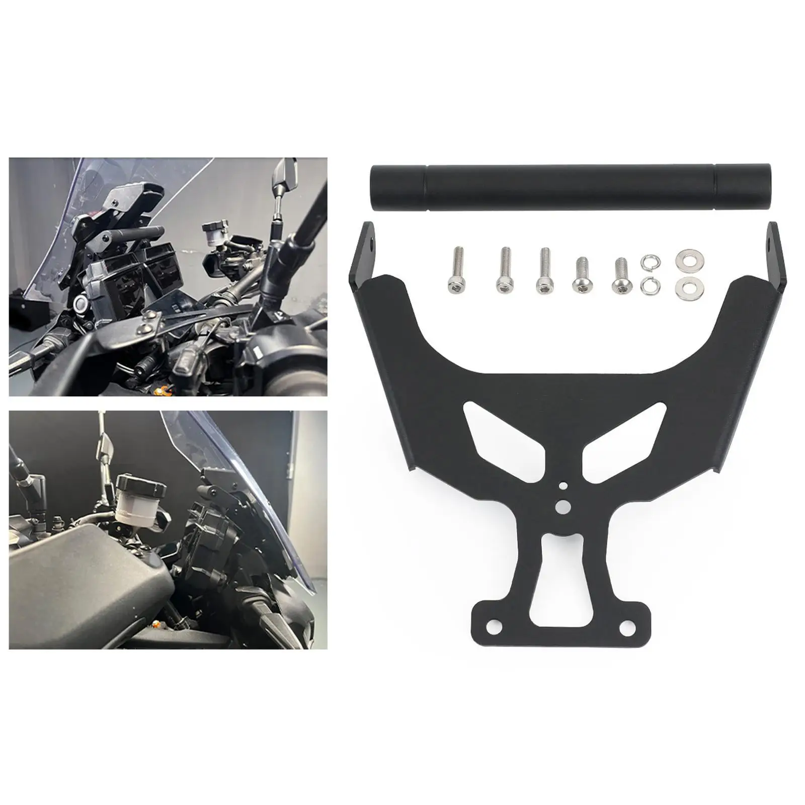 Motorcycle Phone Navigation Bracket Mounting Bracket Aluminum Alloy Mount Stand Mounting Adapter Holder for Tracer 9 GT
Motorcycle Phone Navigation Bracket Mounting Bracket Aluminum Alloy Mount Stand Mounting Adapter Holder for Tracer 9 GT