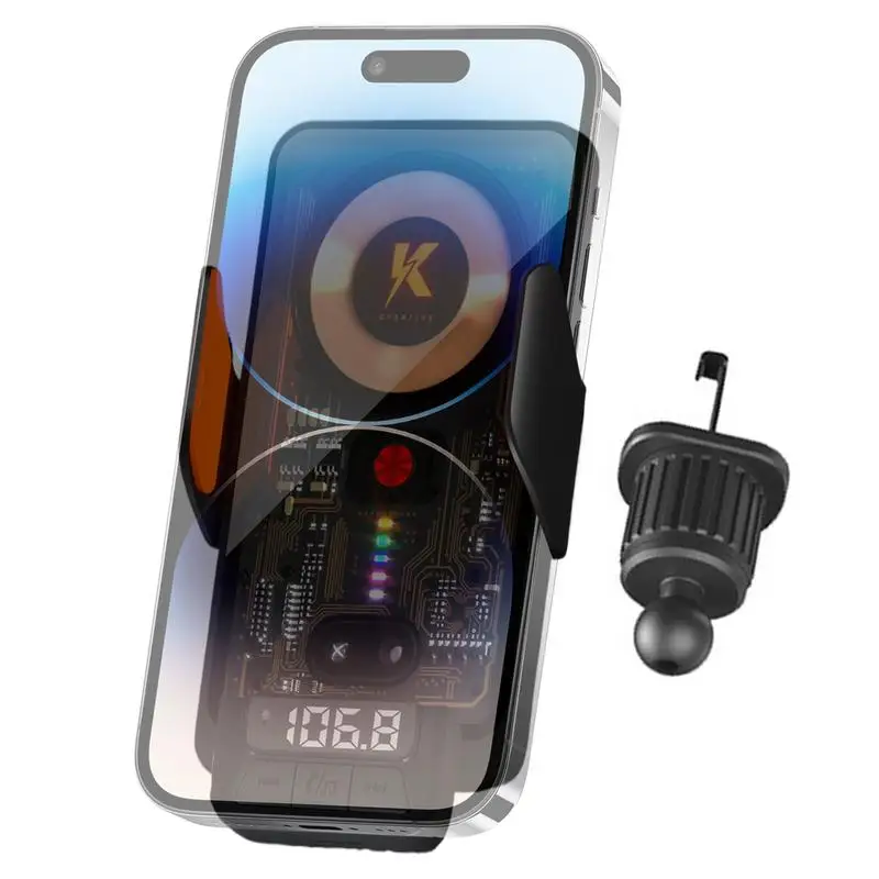 Wireless Charger For Car Air Conditioning Car Phone Stand Auto Clamping Car Charger Phone Mount Holder For Cars Trucks Fast
Wireless Charger For Car Air Conditioning Car Phone Stand Auto Clamping Car Charger Phone Mount Holder For Cars Trucks Fast
