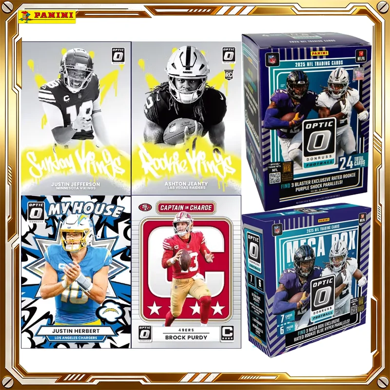 2025 Panini Donruss Optic NFL Football Card Mystery Box Anime Trading Cards Game Toys Holiday Birthday Gifts for Boys Girls
2025 Panini Donruss Optic NFL Football Card Mystery Box Anime Trading Cards Game Toys Holiday Birthday Gifts for Boys Girls