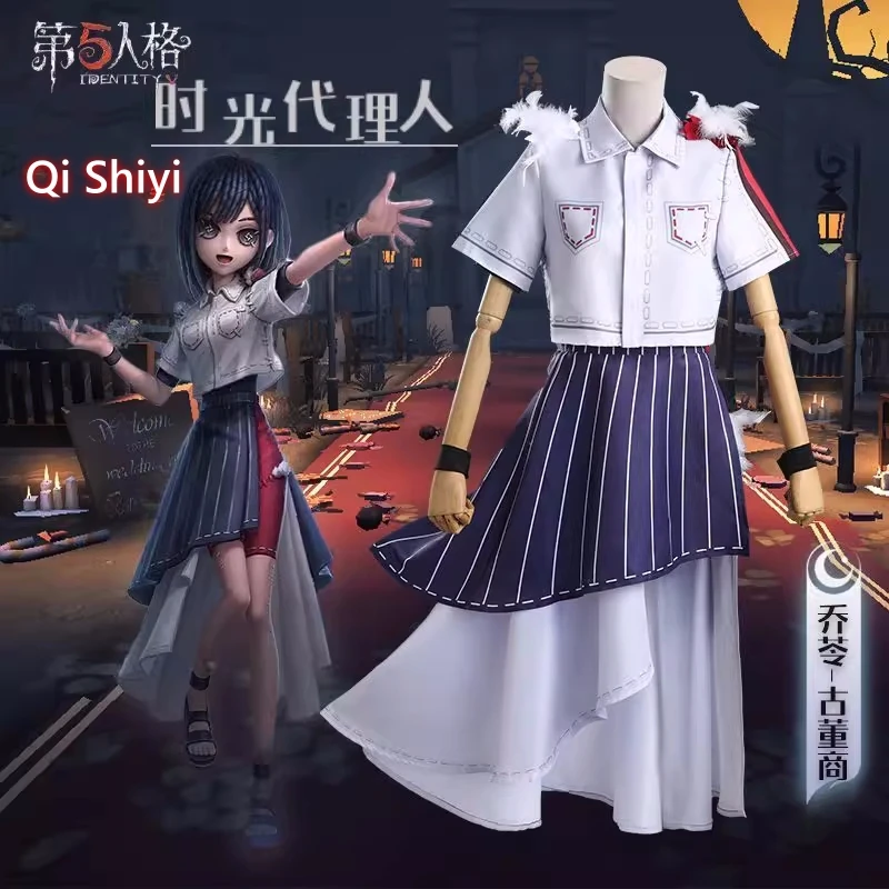 Game Identity Ⅴ Qi Shiyi Cosplay Costume Antiquarian Clothes Anime Women Qiling Role Play Clothing Comic-con Party Suit Stock
Game Identity Ⅴ Qi Shiyi Cosplay Costume Antiquarian Clothes Anime Women Qiling Role Play Clothing Comic-con Party Suit Stock