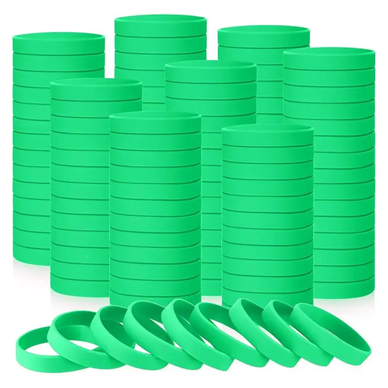 Stable Performance-100Pcs Blank Elastic Solid Color Silicone Wristbands Stretch For Men Women Teens Gifts Students Sports Party
Stable Performance-100Pcs Blank Elastic Solid Color Silicone Wristbands Stretch For Men Women Teens Gifts Students Sports Party