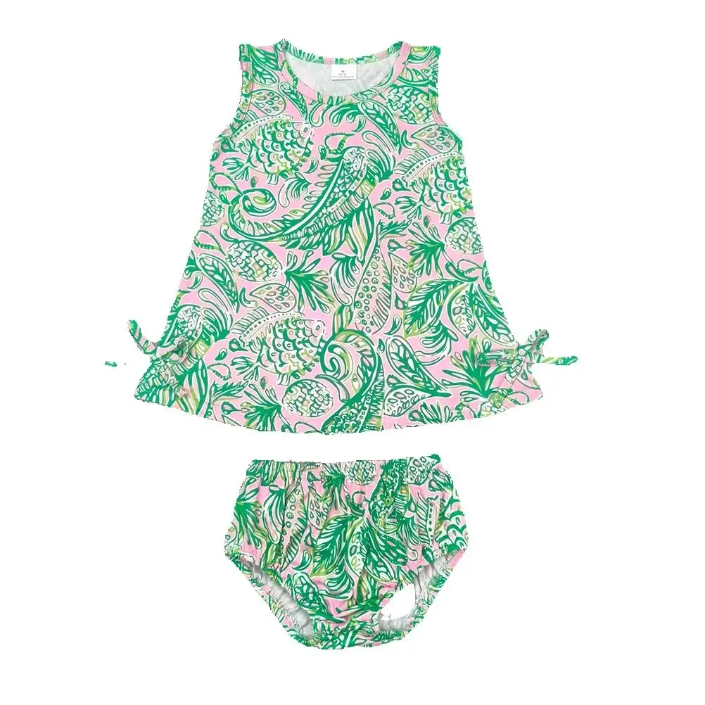 3.18 GBO0343 Leaf Pattern Pastel Green Sleeveless Triangle Pants Children's Set Kids' Summer Casual Outfit
3.18 GBO0343 Leaf Pattern Pastel Green Sleeveless Triangle Pants Children's Set Kids' Summer Casual Outfit