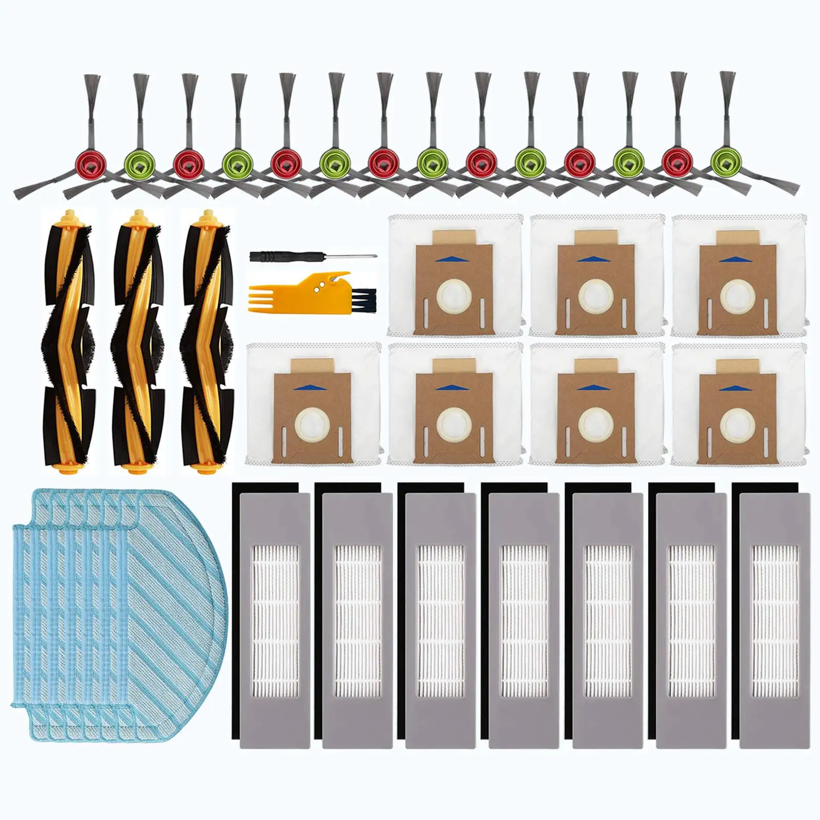Replacement Parts for Ecovacs DEEBOT OZMO T8 AIVI T8 Max N8 Pro N8 Pro+ Robot Vacuum Cleaner Accessories Kits
Replacement Parts for Ecovacs DEEBOT OZMO T8 AIVI T8 Max N8 Pro N8 Pro+ Robot Vacuum Cleaner Accessories Kits