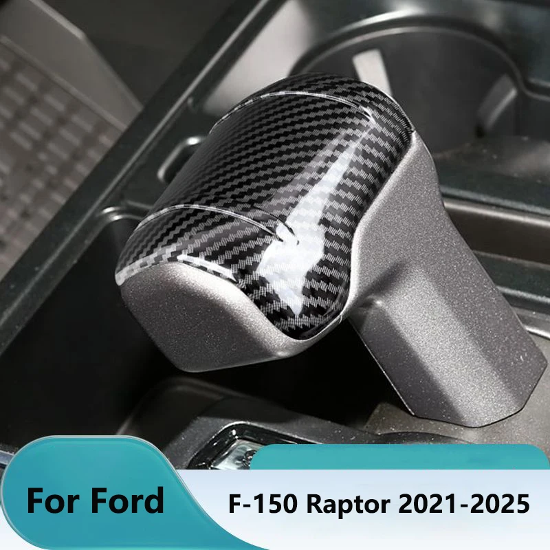 Carbon Fiber ABS Car Interior Accessories Auto Gear Shift Knob Cover Protector LHD Trim For Ford F-150 Raptor 2021-2025
Carbon Fiber ABS Car Interior Accessories Auto Gear Shift Knob Cover Protector LHD Trim For Ford F-150 Raptor 2021-2025
