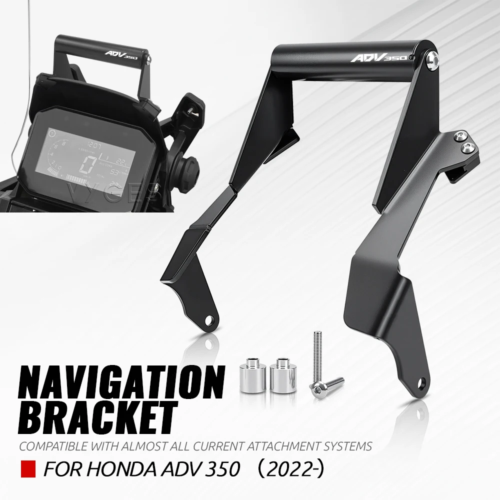 Motorcycle Navigation Bracket GPS Mount Device Carrier SMART PHONE Adapt Holder For Honda ADV350 ADV 350 2022 2023 2024 2025-
Motorcycle Navigation Bracket GPS Mount Device Carrier SMART PHONE Adapt Holder For Honda ADV350 ADV 350 2022 2023 2024 2025-