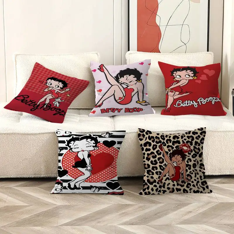 B-Betty-Cute-Boops Cushion Cover Car Throw Pillow Case For Sofa Car Christmas Gift 40x40cm 45x45cm
B-Betty-Cute-Boops Cushion Cover Car Throw Pillow Case For Sofa Car Christmas Gift 40x40cm 45x45cm