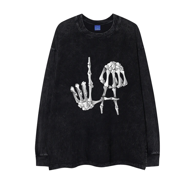 Мужская толстовка в стиле хип-хоп с черепом демона и 3D-принтом, стираная и ношенная модная мужская футболка в стиле ретро в стиле ретро на осень/зиму
Мужская толстовка в стиле хип-хоп с черепом демона и 3D-принтом, стираная и ношенная модная мужская футболка в стиле ретро в стиле ретро на осень/зиму