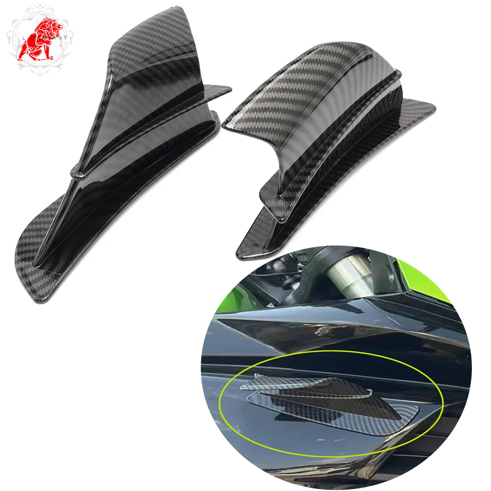 For Kawasaki Zx6r Zx10r Zx14r Zx5r Ninja 250 300 400 650 1000 900 750 Universal Motorcycle kit Spoiler Wing Aerodynamic Winglet
For Kawasaki Zx6r Zx10r Zx14r Zx5r Ninja 250 300 400 650 1000 900 750 Universal Motorcycle kit Spoiler Wing Aerodynamic Winglet
