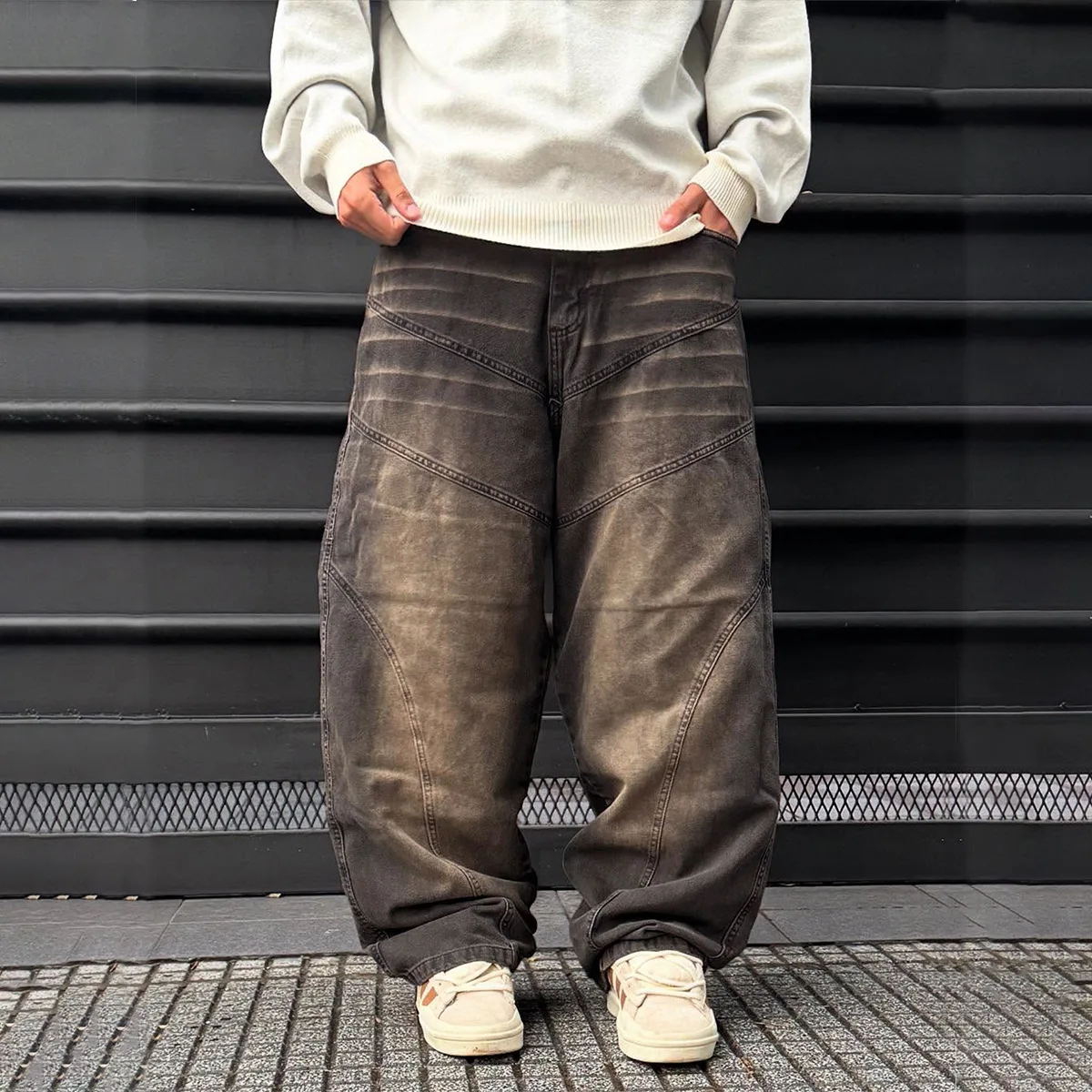 Европейско-американские новые модные мужские свободные серые повседневные модные простые базовые свободные широкие джинсовые брюки мужские винтажные джинсовые брюки
Европейско-американские новые модные мужские свободные серые повседневные модные простые базовые свободные широкие джинсовые брюки мужские винтажные джинсовые брюки