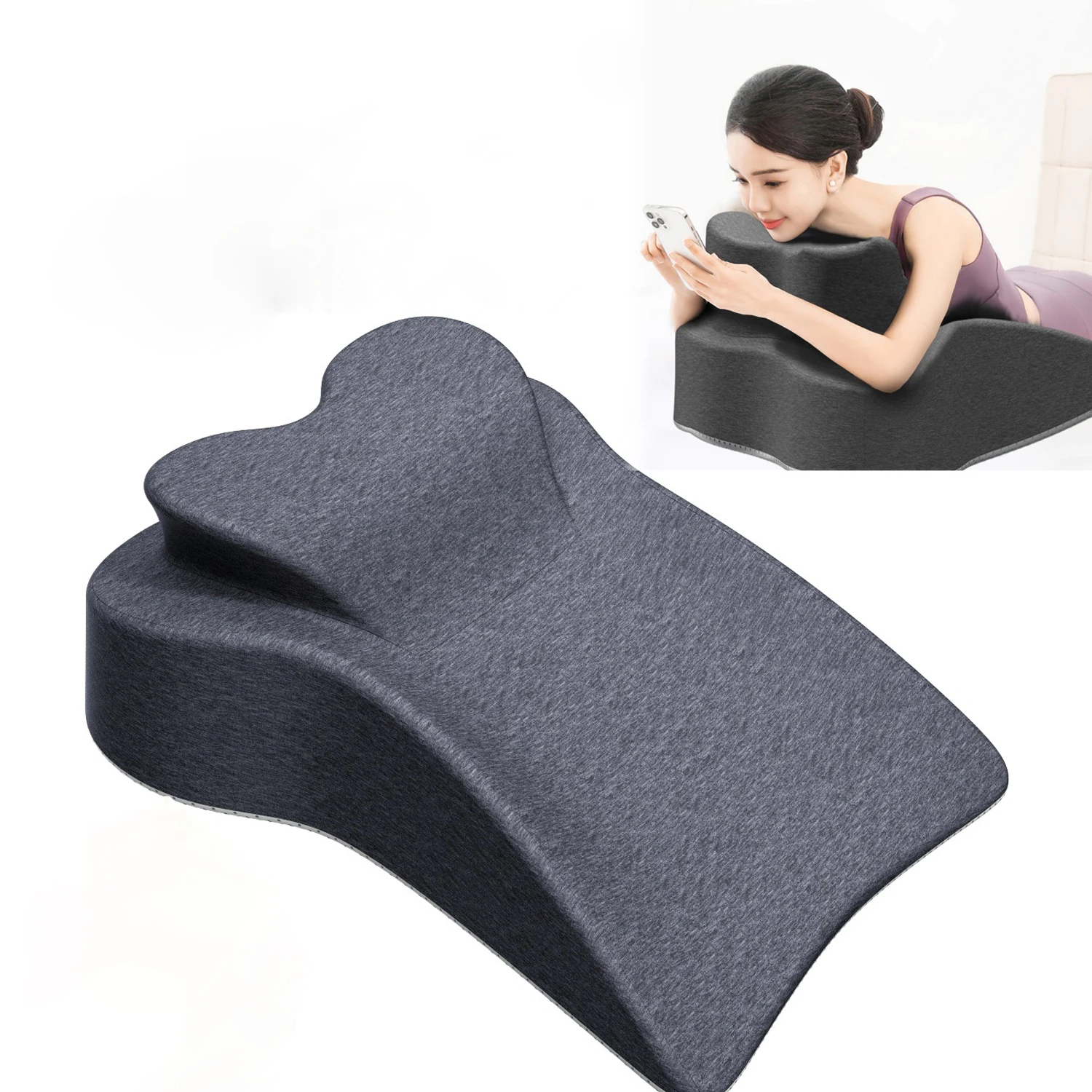 Подушка для спины Клиновая подушка для кровати Сидящая подушка из пены с эффектом памяти для взрослых Подушка для облегчения боли в спине и ногах Кслотный рефлюкс против храпа
Подушка для спины Клиновая подушка для кровати Сидящая подушка из пены с эффектом памяти для взрослых Подушка для облегчения боли в спине и ногах Кслотный рефлюкс против храпа