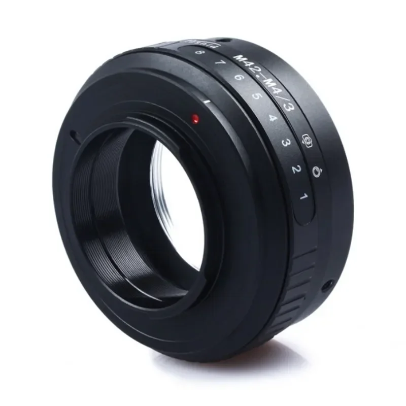 NEW M42-M4/3 M42 Lens to Micro Four Thirds m4/3 Mount Adapter ring for Olympus Panasonic g10 gf5 gh3 g1 g2 ep-1 epl-2 E-M
NEW M42-M4/3 M42 Lens to Micro Four Thirds m4/3 Mount Adapter ring for Olympus Panasonic g10 gf5 gh3 g1 g2 ep-1 epl-2 E-M