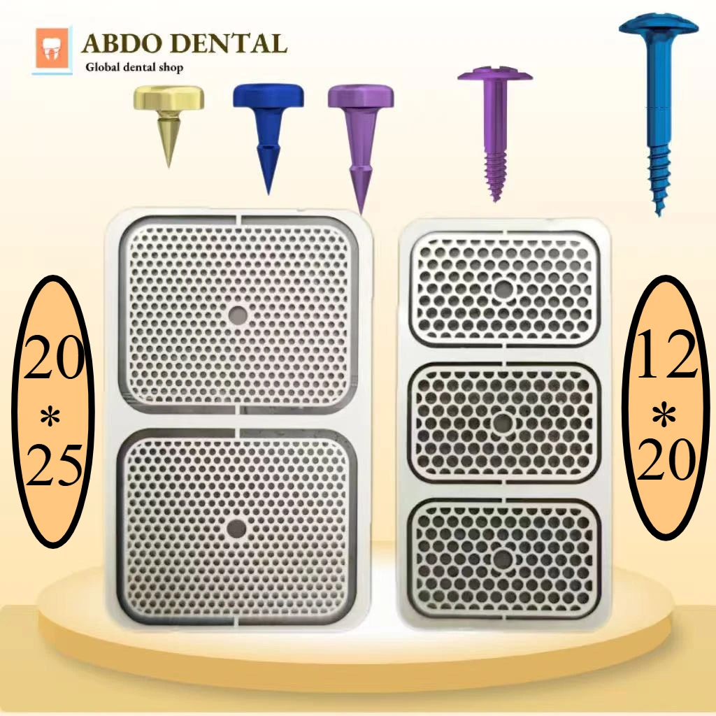 Титановые сетчатые мембранные имплантаты для инкрементальной костной регенерации, гибкие титановые пластинки для безопасной GBR-терапии
Титановые сетчатые мембранные имплантаты для инкрементальной костной регенерации, гибкие титановые пластинки для безопасной GBR-терапии