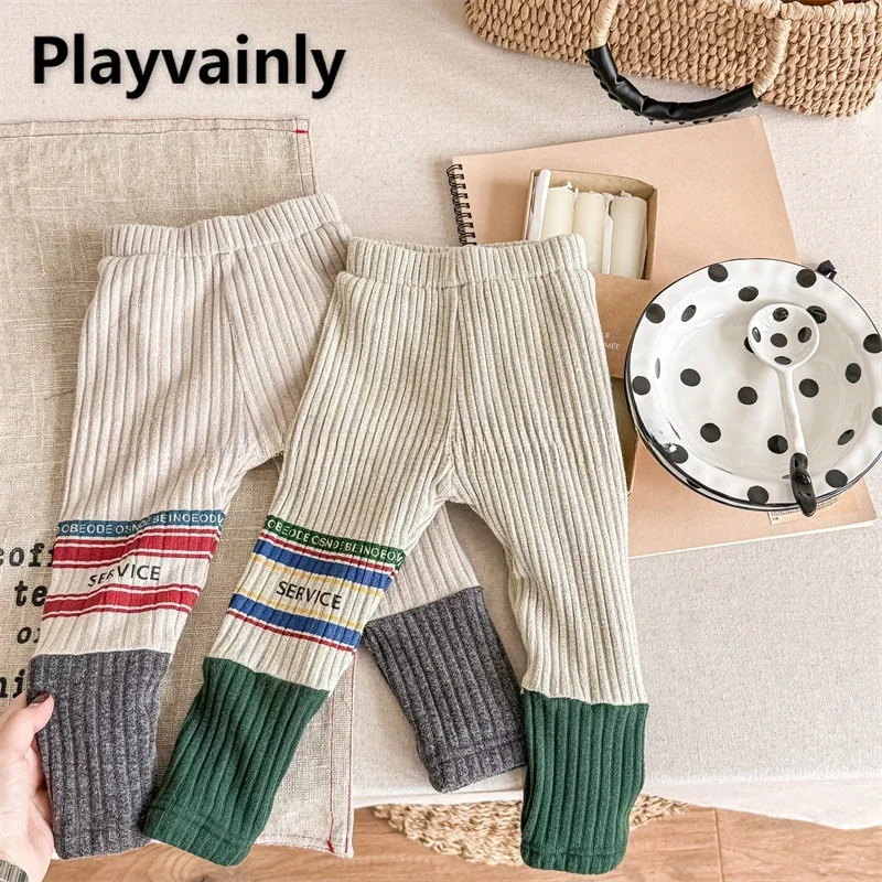 Little Girl Winter Fleece Warm Leggings Elastic Waist Color Blocking Pit Stripe Thick Tights Pants Fashion Child Trousers A23631
Little Girl Winter Fleece Warm Leggings Elastic Waist Color Blocking Pit Stripe Thick Tights Pants Fashion Child Trousers A23631