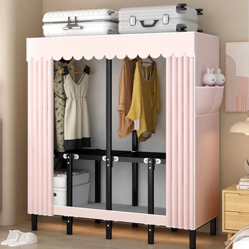 Cute Foldable Clothes Wardrobe Cartoon Cloth Portable Organizer Wardrobe Women Nordic Schlafzimmer Schrank Bedroom Furniture
Cute Foldable Clothes Wardrobe Cartoon Cloth Portable Organizer Wardrobe Women Nordic Schlafzimmer Schrank Bedroom Furniture