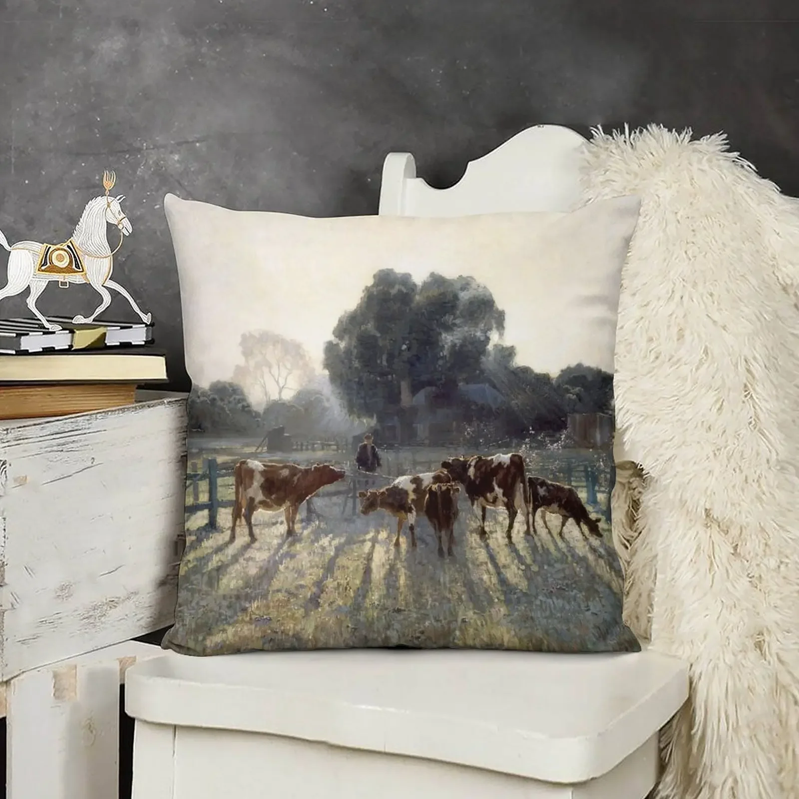 Painting Spring Frost by Elioth Gruner Throw Pillow Luxury Pillow Case Christmas Pillow Cases
Painting Spring Frost by Elioth Gruner Throw Pillow Luxury Pillow Case Christmas Pillow Cases