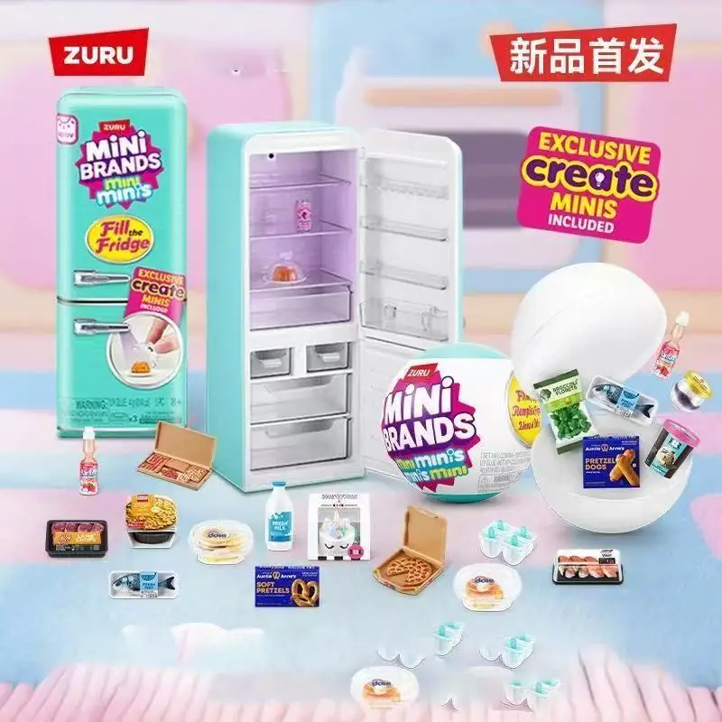 In Stock Hot Zuru Blind Box Mini Fridge Ball Mystery Box Anime Figures Diy Desktop Ornament Decorations Collectible Figurines
In Stock Hot Zuru Blind Box Mini Fridge Ball Mystery Box Anime Figures Diy Desktop Ornament Decorations Collectible Figurines