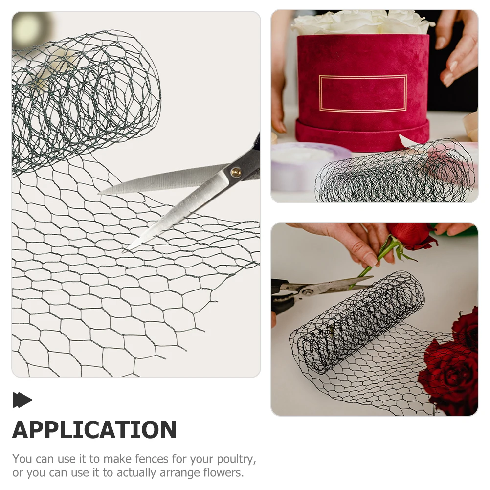 Chicken Wire Plant Protector Flower Arrangement Fence Mesh for Garden Floral Arrangements
Chicken Wire Plant Protector Flower Arrangement Fence Mesh for Garden Floral Arrangements