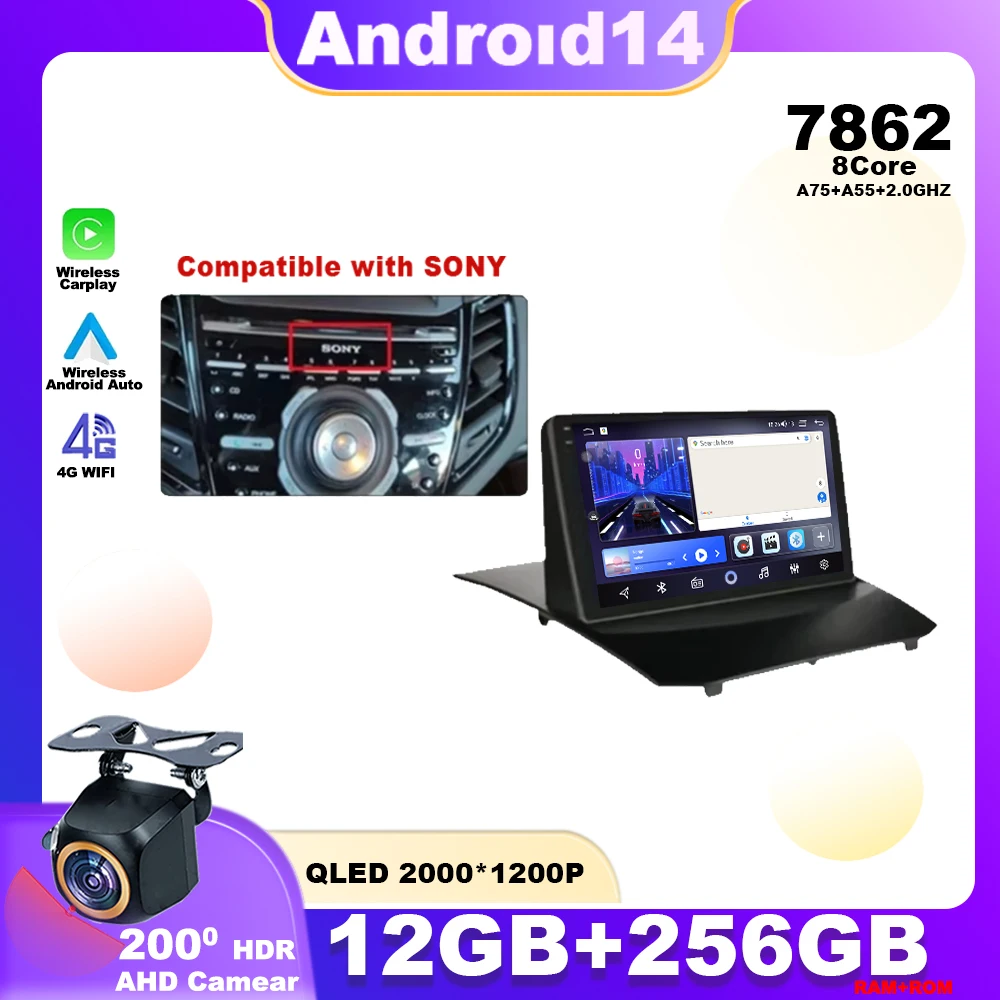 Android 14 For Ford Fiesta 2009 - 2017 Car Radio Multimedia Video Player Stereo Navigation GPS Carplay QLED Screen 4G 2 din DVD
Android 14 For Ford Fiesta 2009 - 2017 Car Radio Multimedia Video Player Stereo Navigation GPS Carplay QLED Screen 4G 2 din DVD
