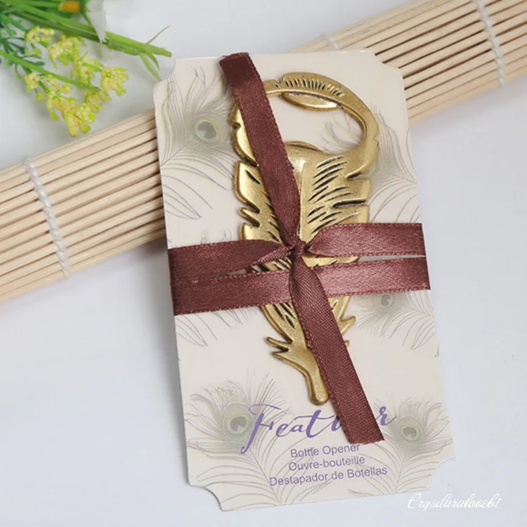 Creative Feather Shape Bottle Opener golden Gold Portable Creative Bottle Opener Can Opener Bar Tool Wedding Party Favors
Creative Feather Shape Bottle Opener golden Gold Portable Creative Bottle Opener Can Opener Bar Tool Wedding Party Favors