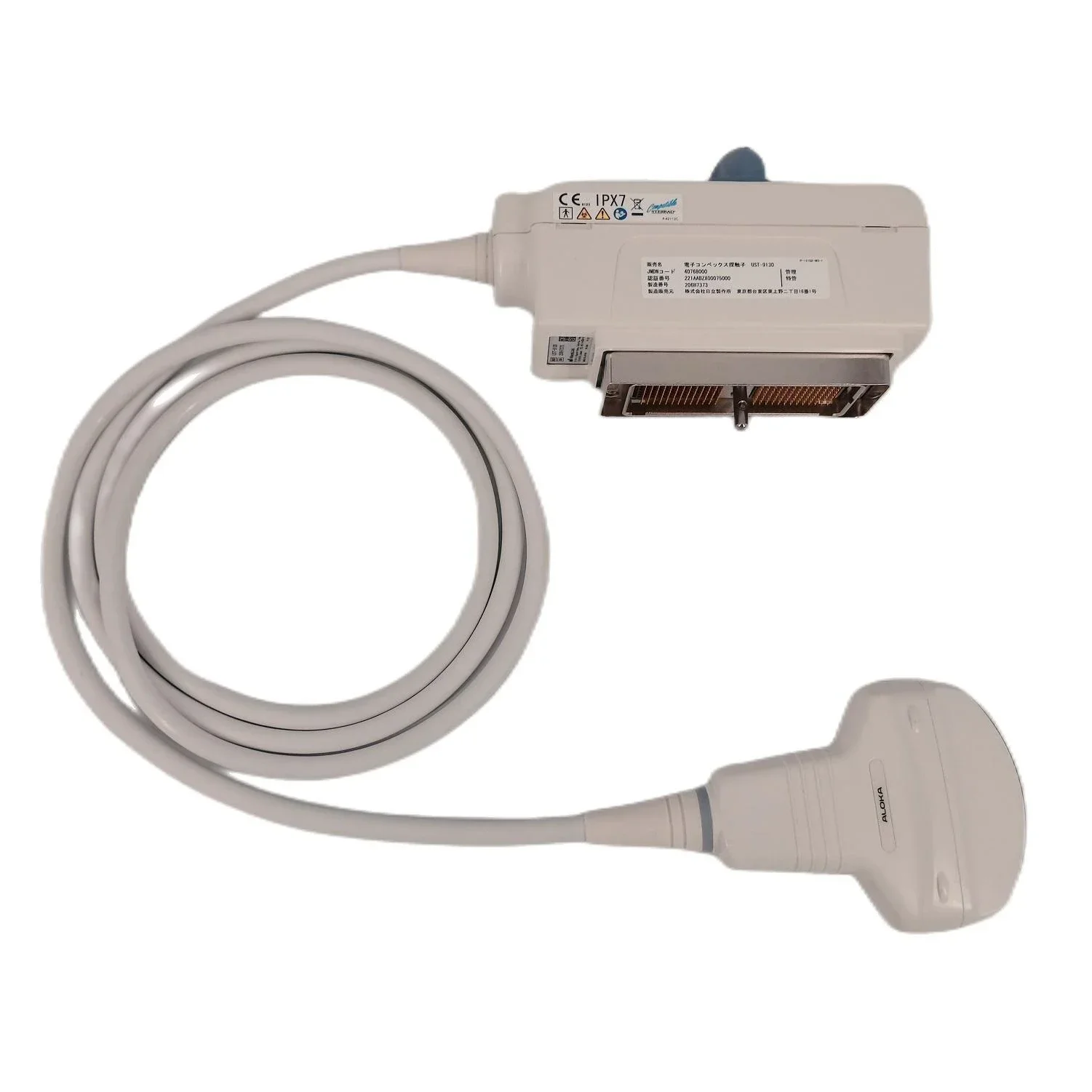 Hitachi ALOKA UST-9130 Convex Ultrasound Probe for a5 Prosound Alpha7 Alpha10 F75
Hitachi ALOKA UST-9130 Convex Ultrasound Probe for a5 Prosound Alpha7 Alpha10 F75