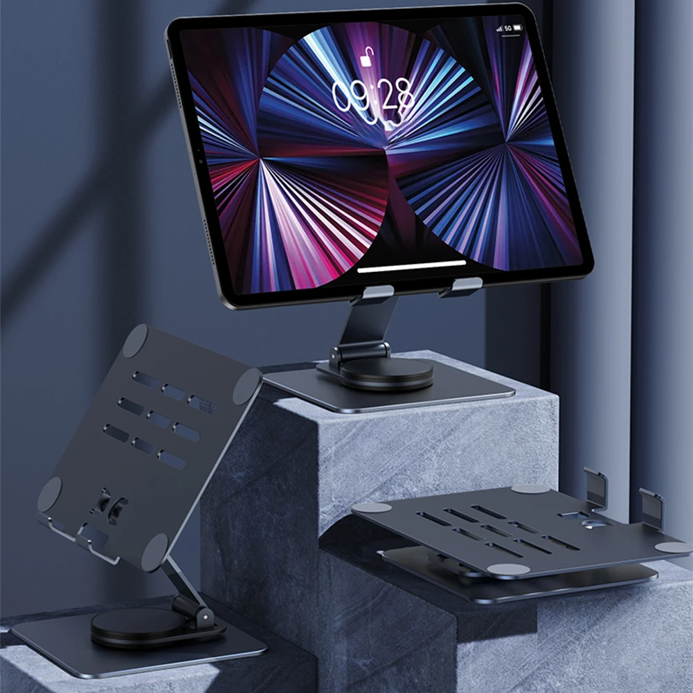 Tablet Stand 360° Rotating Adjustable Desktop Stand Universal Tablet Holder for iPad Pro Air Mini 4-13in
Tablet Stand 360° Rotating Adjustable Desktop Stand Universal Tablet Holder for iPad Pro Air Mini 4-13in