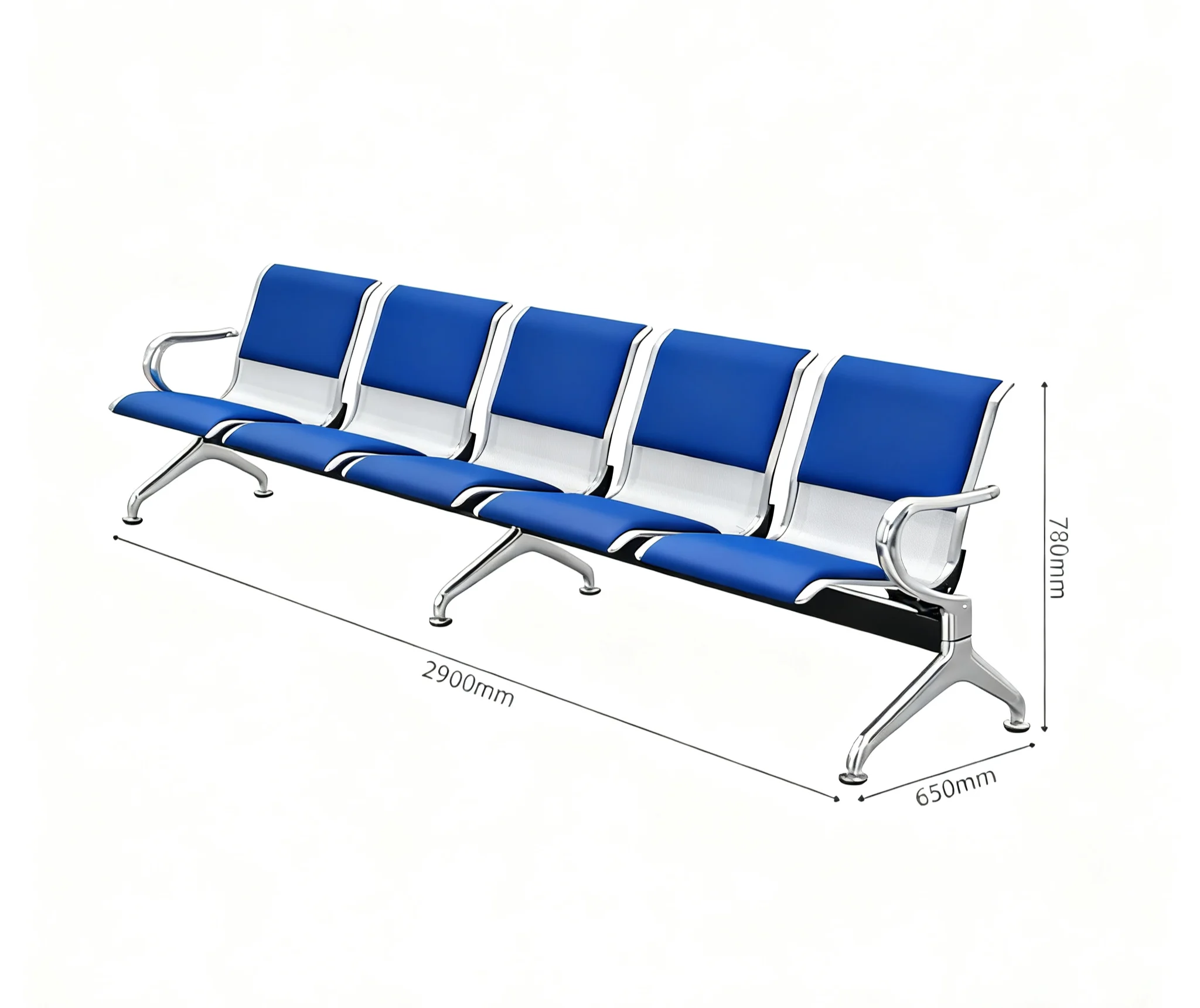 Three-Seat Eco-Friendly Outdoor Airport Waiting Room Bench Optimal Comfort Steel PU Leather Cushion Airport Hospital Schoolpromo
Three-Seat Eco-Friendly Outdoor Airport Waiting Room Bench Optimal Comfort Steel PU Leather Cushion Airport Hospital Schoolpromo