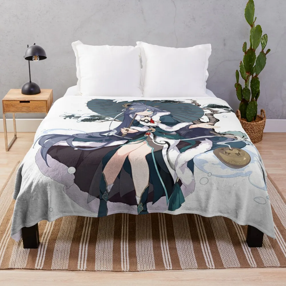 Одеяло Honkai Impact 3rd Fu Hua для снегозапуска, декоративные кровати, роскошные одеяла с утолщенными волосами
Одеяло Honkai Impact 3rd Fu Hua для снегозапуска, декоративные кровати, роскошные одеяла с утолщенными волосами
