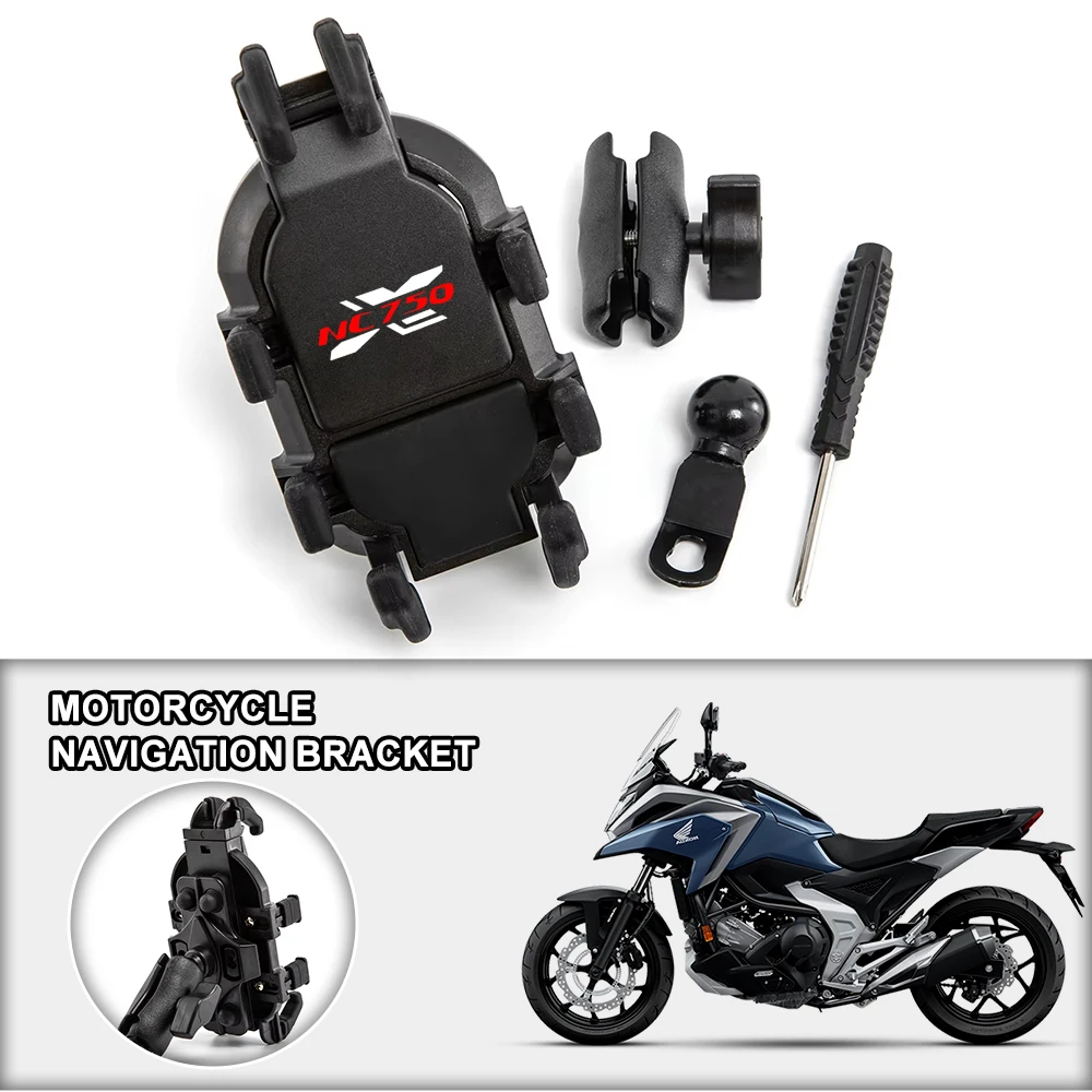 Rearview Mirror Motorcycle Phone Mount Anti-Shake Rotation Holder For Honda NC700 NC700S NC700X NC750 NC750X NC750S NC 700 750
Rearview Mirror Motorcycle Phone Mount Anti-Shake Rotation Holder For Honda NC700 NC700S NC700X NC750 NC750X NC750S NC 700 750