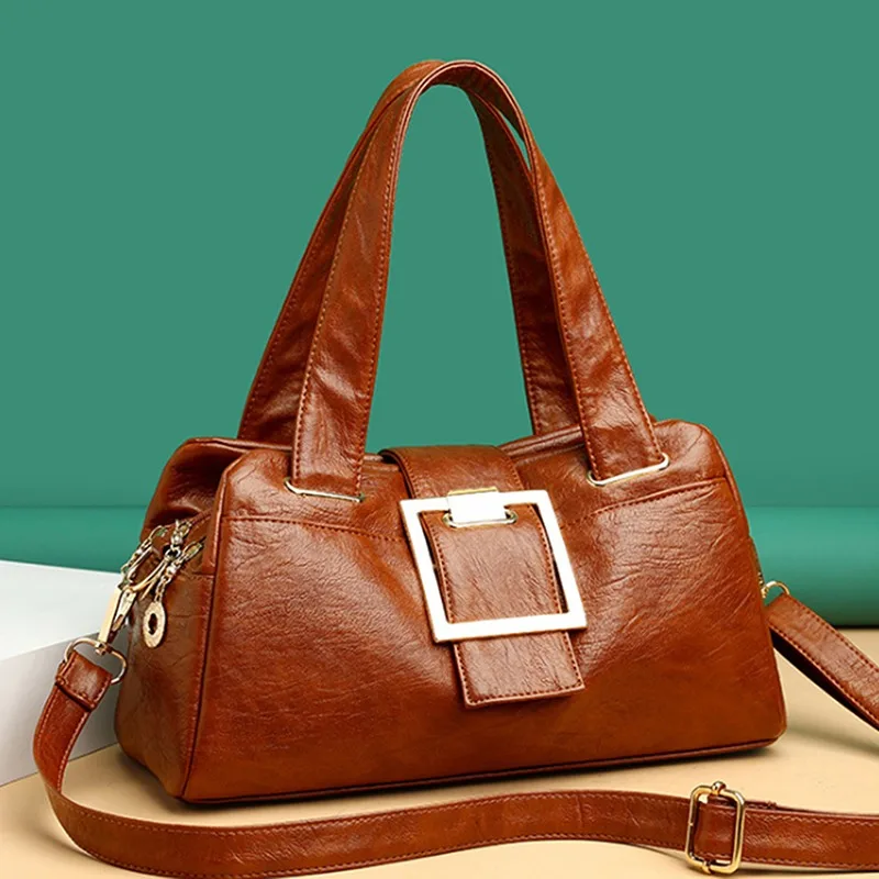 Luxury Women Handbags Brand Designer Bags Large Capacity Travel Tote Purse Female PU Leather Shoulder Bag Texture Shopper Purse
Luxury Women Handbags Brand Designer Bags Large Capacity Travel Tote Purse Female PU Leather Shoulder Bag Texture Shopper Purse