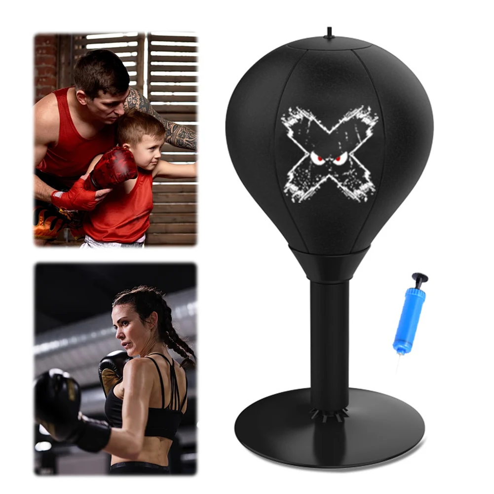 Desktop Punching Bag Boxing Training Punching Bag with Suction Cup Punching Ball Funny Portable Speed Bag for Kids Adults
Desktop Punching Bag Boxing Training Punching Bag with Suction Cup Punching Ball Funny Portable Speed Bag for Kids Adults