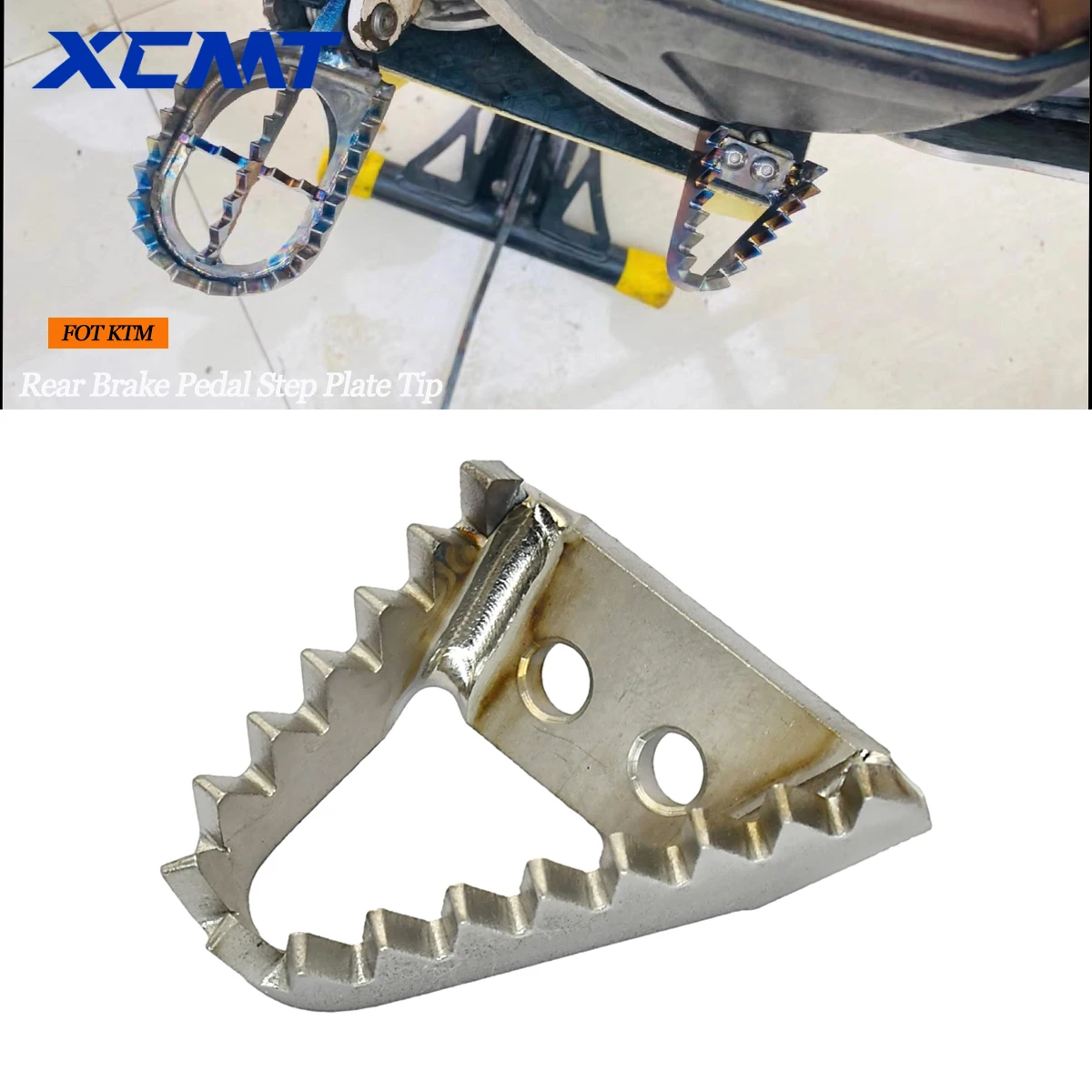 Motorcycle Brake Tip Titanium For KTM SXF EXCF XCF For Husqvarna FE TE FX For GasGas MC EC EX CNC Alloy Pedal Step Plate Parts
Motorcycle Brake Tip Titanium For KTM SXF EXCF XCF For Husqvarna FE TE FX For GasGas MC EC EX CNC Alloy Pedal Step Plate Parts