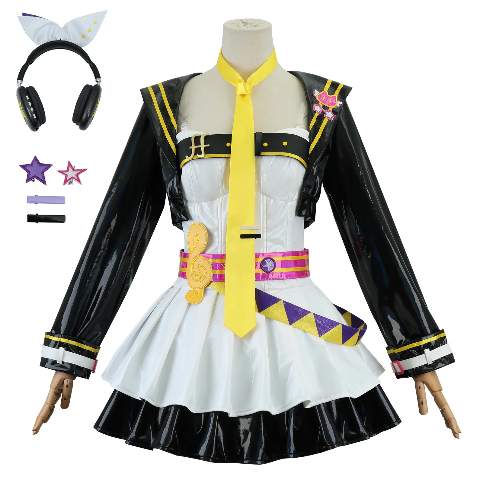 Mirror Gemini Bell Even Cos Uniform Mirror Bell Meow Si Fast Running Linkage Full Set Of Cosplay Animation Role-playing Uniform
Mirror Gemini Bell Even Cos Uniform Mirror Bell Meow Si Fast Running Linkage Full Set Of Cosplay Animation Role-playing Uniform