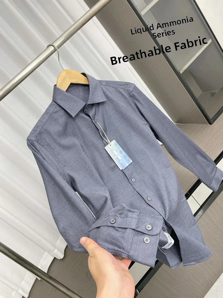 3D Tailored Long Sleeve Business Casual Shirt Soft Comfortable Men's Autumn Winter Fashionable Standard Fit Breathable
3D Tailored Long Sleeve Business Casual Shirt Soft Comfortable Men's Autumn Winter Fashionable Standard Fit Breathable