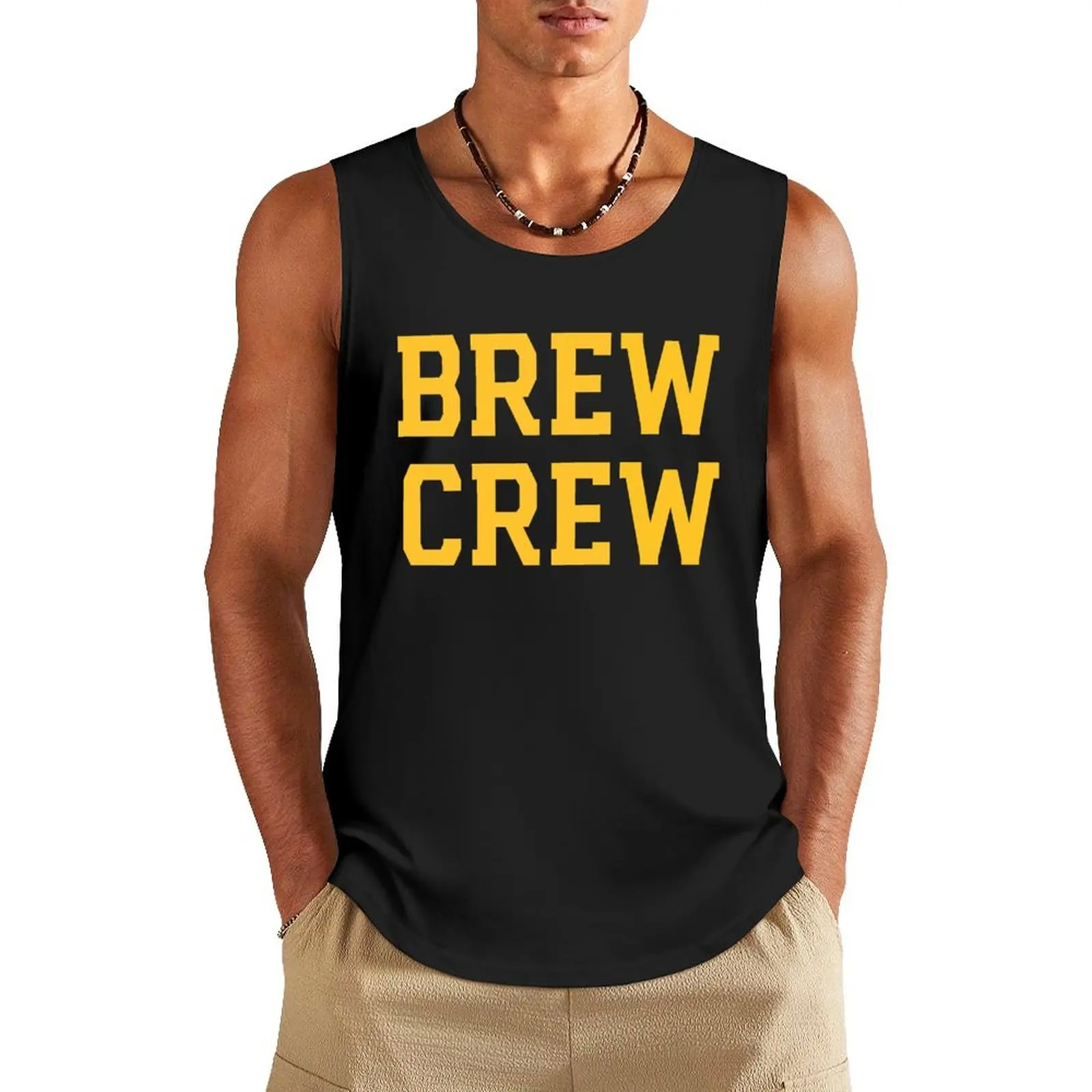 Brew Crew - Navy Tank Top Men's clothing brands T-shirt sports summer clothes gym training accessories
Brew Crew - Navy Tank Top Men's clothing brands T-shirt sports summer clothes gym training accessories