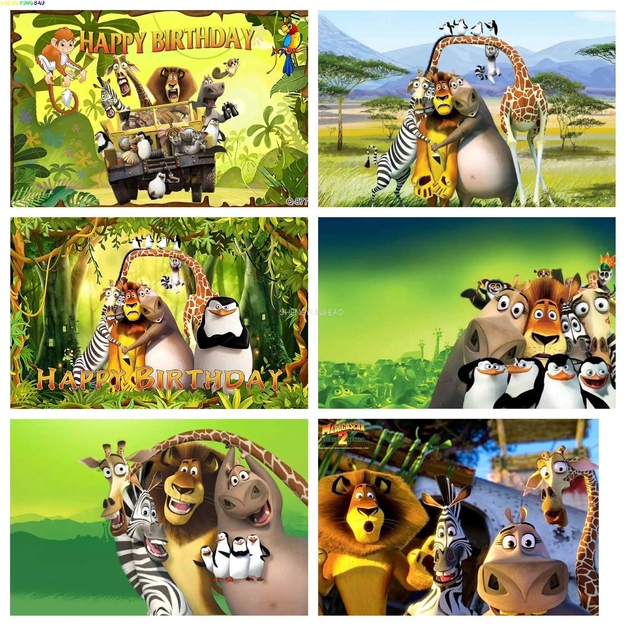Happy Birthday Party Photography Backdrop Jungle Wildlife Baby Baptism Lion Africa Decoration Photo Studio Background HZ-01
Happy Birthday Party Photography Backdrop Jungle Wildlife Baby Baptism Lion Africa Decoration Photo Studio Background HZ-01