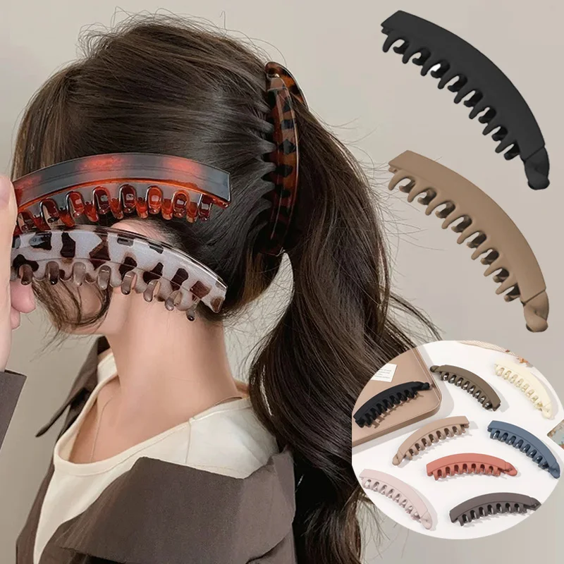 Hair Clips High Ponytail Clip for Heavy Hair with Vertical High-end Hair Clips Claw Large Banana Twist Clip Hair Accessories
Hair Clips High Ponytail Clip for Heavy Hair with Vertical High-end Hair Clips Claw Large Banana Twist Clip Hair Accessories