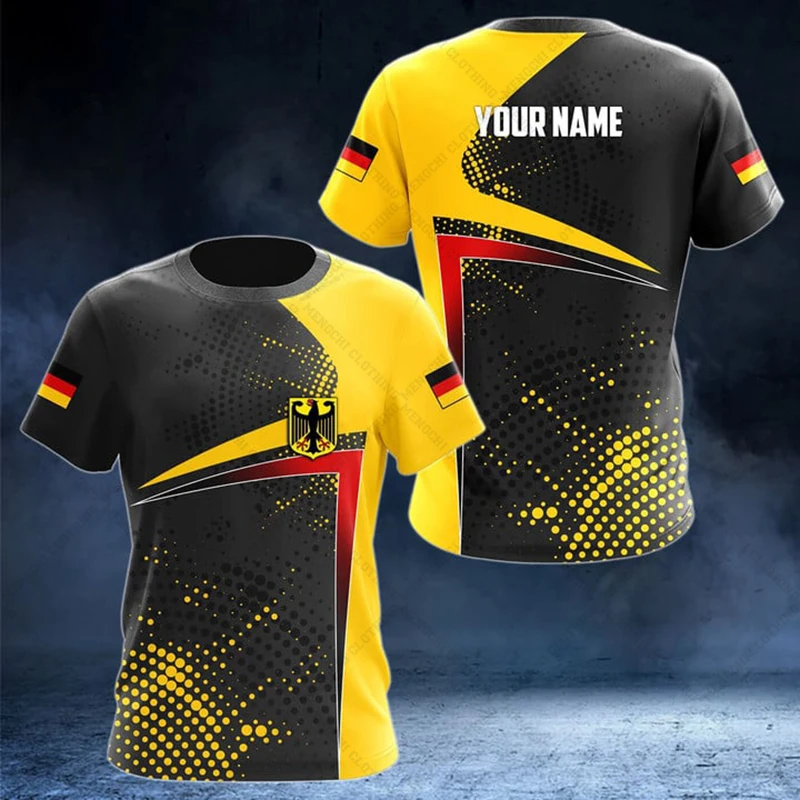 Germany Coat Of Arms Graphic T-shirts For Men and Women Summer Child Daily Clothes Personalized Tees O-neck Short Sleeve Tops
Germany Coat Of Arms Graphic T-shirts For Men and Women Summer Child Daily Clothes Personalized Tees O-neck Short Sleeve Tops