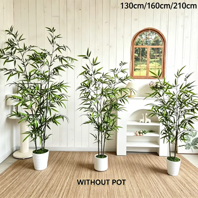 1.3-2.1M Artificial Plants Bamboo, Fake Greenery Plant for Home,Living Room、Wedding、Garden and Indoor/Outdoor Wall Decoration
1.3-2.1M Artificial Plants Bamboo, Fake Greenery Plant for Home,Living Room、Wedding、Garden and Indoor/Outdoor Wall Decoration