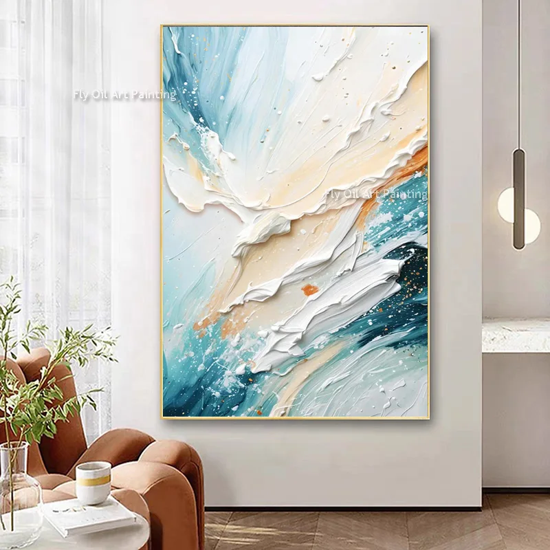 Large Abstract Knife Thick Blue White Color Mixed Oil Painting Hand Drawn Simple Navy Blue White Wall Art Original Artwork Decor
Large Abstract Knife Thick Blue White Color Mixed Oil Painting Hand Drawn Simple Navy Blue White Wall Art Original Artwork Decor