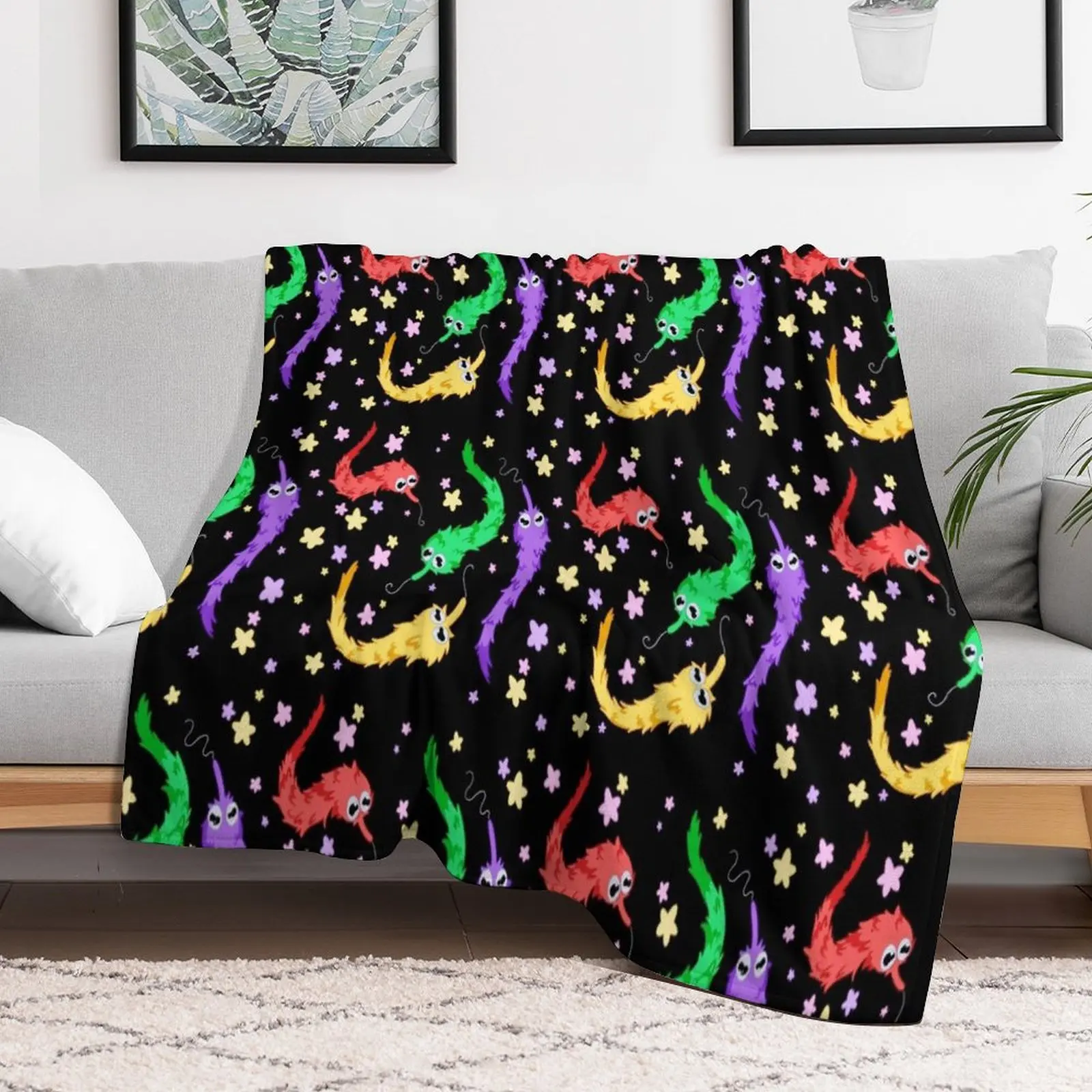 Worm on string pattern BLACK Throw Blanket blankets ands blankets and throws Heavy Blankets
Worm on string pattern BLACK Throw Blanket blankets ands blankets and throws Heavy Blankets