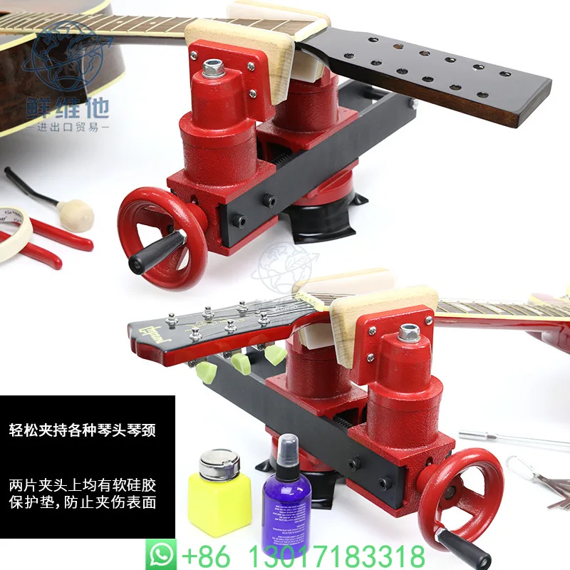 360° Rotatable Bench Vise Professional Maintenance Tool for Acoustic & Electric Guitar Luthier Work
360° Rotatable Bench Vise Professional Maintenance Tool for Acoustic & Electric Guitar Luthier Work