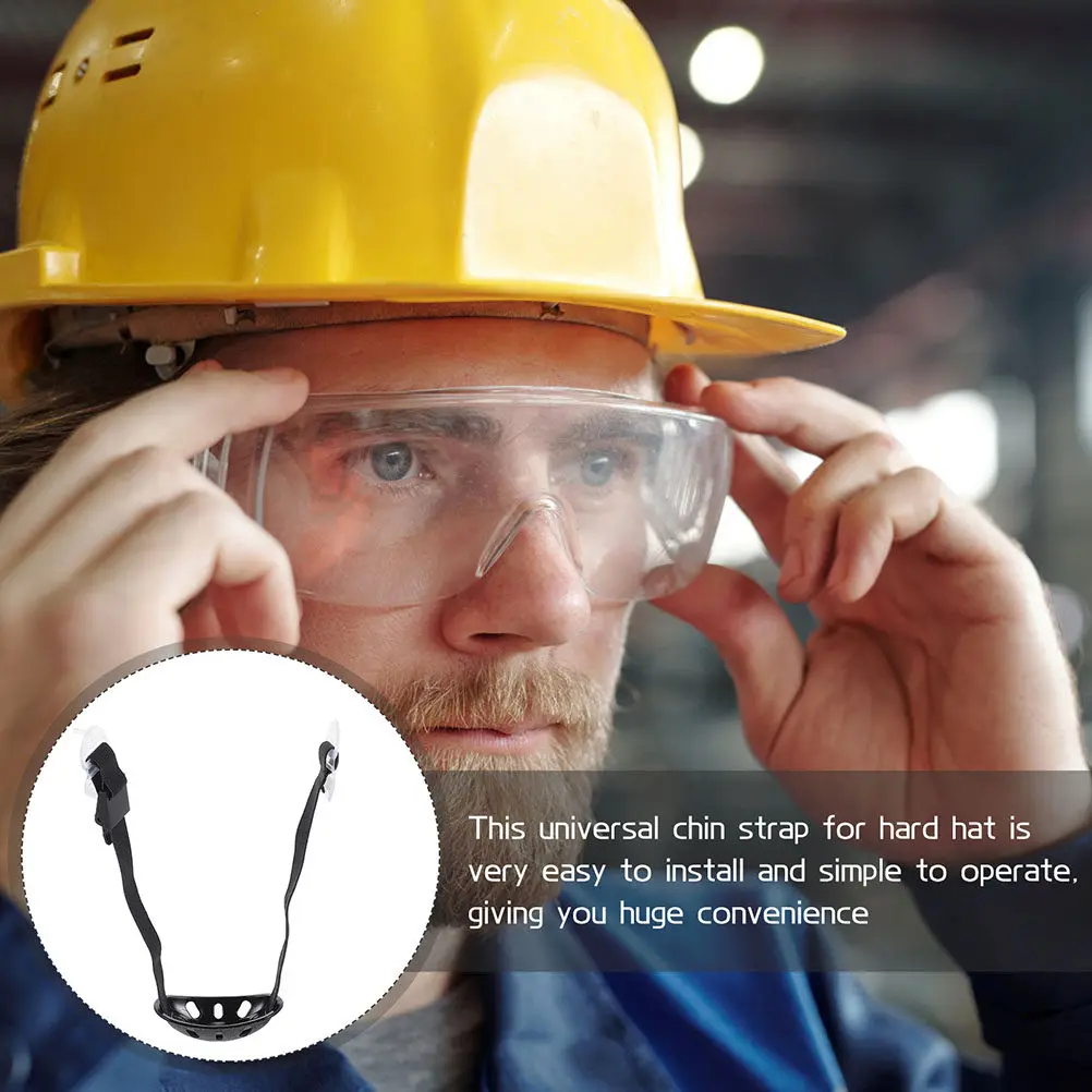 2Pcs Safety Chin Strap Adjustable Wear Resistant Hard Hat Chin Holder Strap Universal Accessory Replacement Parts
2Pcs Safety Chin Strap Adjustable Wear Resistant Hard Hat Chin Holder Strap Universal Accessory Replacement Parts