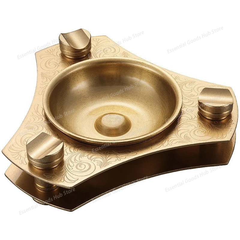 Large Copper Cigar Ashtray, Vintage Decorative Ashtray for Cigars
Large Copper Cigar Ashtray, Vintage Decorative Ashtray for Cigars